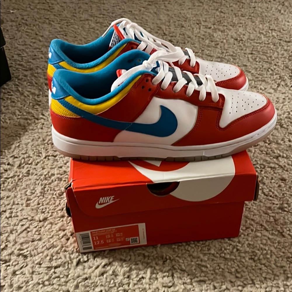 Nike X LeBron X Fruity Pebbles Dunk Low